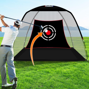 golf practice hitting net, golf net, golf practice net, portable golf nets for backyard driving, heavy duty golf driving nets for backyard, 7×5ft